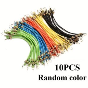 10-Komadni Paket Čvrstih Elastičnih Traka sa Metalnim Kukama