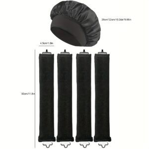 Bezgrejna pegla za kosu i tuš kapa sa uvijačem za spavanje