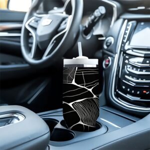 40oz Šarena tematska čaša sa poklopcem i slamkom američka hokejaška čaša