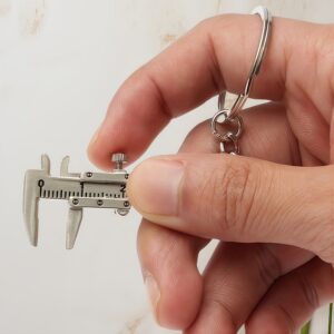 Srebrni Modni Mini Vernier Ključarica