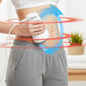 Višenamenski električni masažer za stomak sa 8 zamenljivih masažnih glava