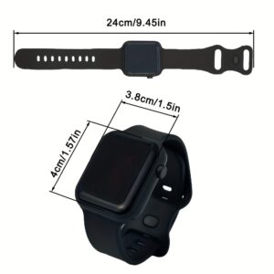 LED Svetleći Digitalni Sat sa Luminiscentnim Ekranom i PVC Narukvicom