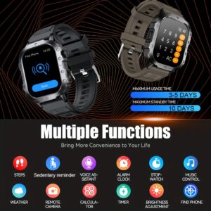 GWENLAND Pametni sat za muškarce kompatibilan sa iPhone i Android