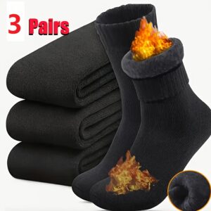 3 para uniseks debelih zimskih toplih čarapa