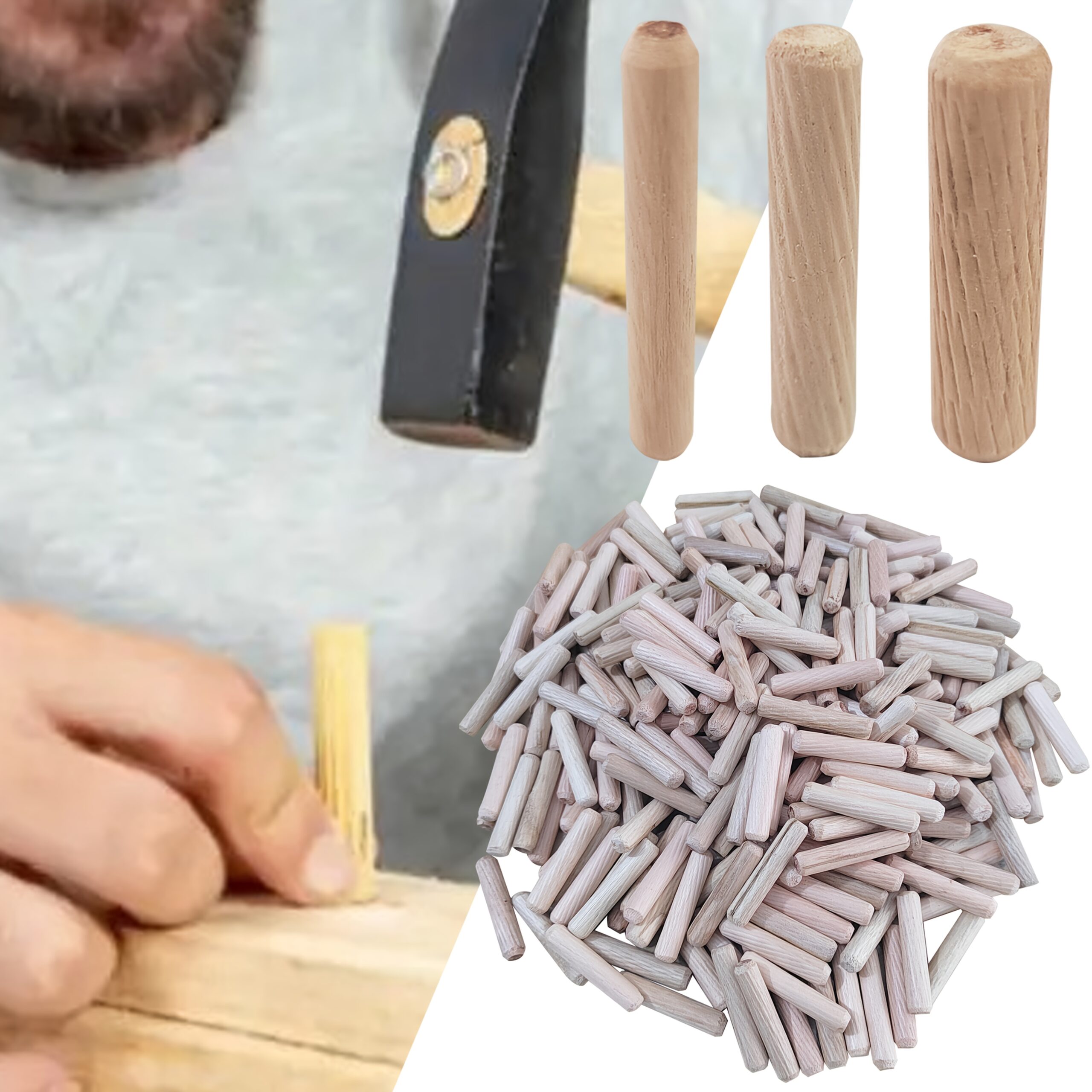Drveni civiji za stolariju 6mm 8mm 10mm vise pakovanja