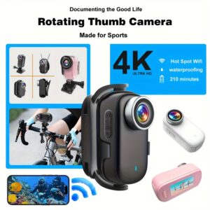 4K Ultra HD Rotirajuća Akciona Kamera