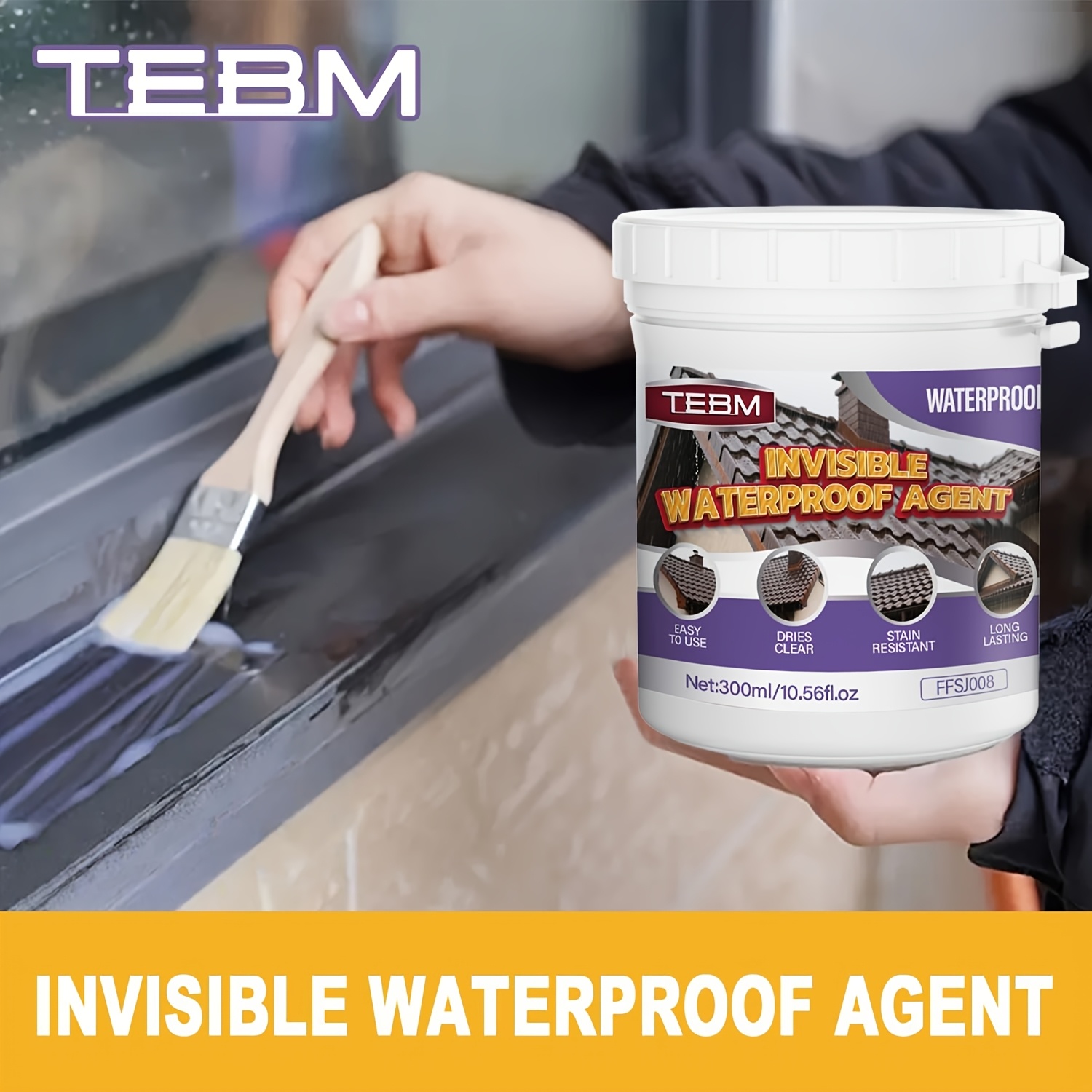 Nevidljivi Vodootporni Agent za Rastafe i Zidne Savove - Slika 2