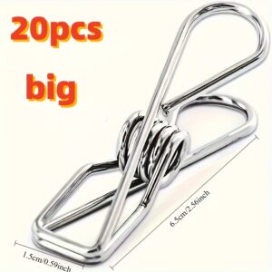 Nerđajuće Čelične Štipaljke za Veš