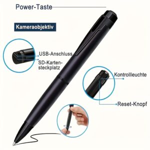 1080P HD Prenosiva Kamera za Telo sa 64GB Memorijskom Karticom