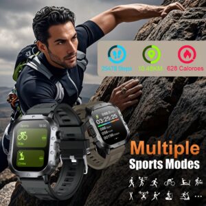 GWENLAND Pametni sat za muškarce kompatibilan sa iPhone i Android