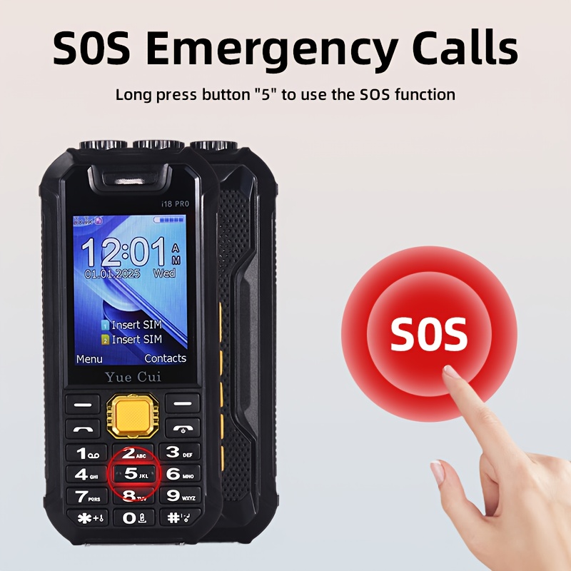 Rugged Telefon sa ultra-dugim trajanjem baterije - Slika 3