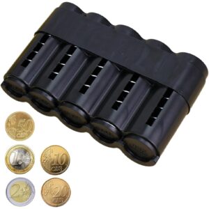 Plastična Kutija Za Čuvanje Eura I Novčića Sa 5 Pregrada