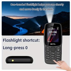 MKTEL 106-2G Klasični mobilni telefon Dual SIM