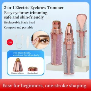 2-u-1 Multifunkcionalni Električni Trimer za Obrve