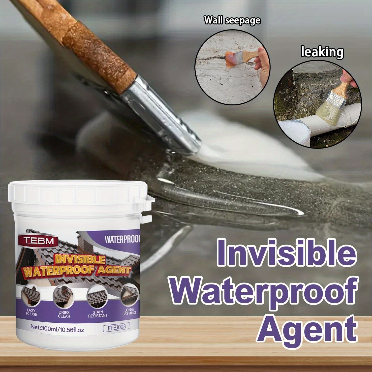 Nevidljivi Vodootporni Agent za Rastafe i Zidne Savove - Slika 7