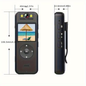 Ultra HD 4K Akciona Kamera sa Objektivom koji se Rotira 180°