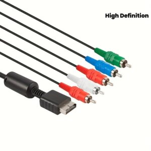 Višefunkcionalni AV kabl za visoku definiciju video/audio priključak pogodan za PS2 PS3 sistem i HDTV ili EDTV