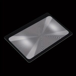 3 komada ultra-tankih lupe za knjige veličine kreditne kartice 5x povećanje