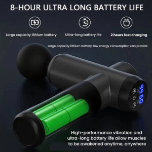 Masažer za mišiće sa LCD ekranom i podesivom brzinom