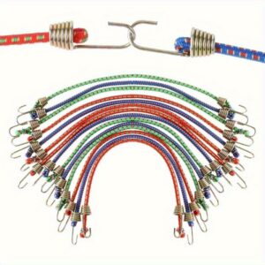 10-Komadni Paket Čvrstih Elastičnih Traka sa Metalnim Kukama