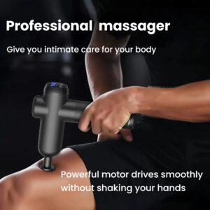 Masažer za mišiće sa LCD ekranom i podesivom brzinom