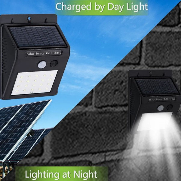 Solarni LED reflektori 2 komada - Slika 3