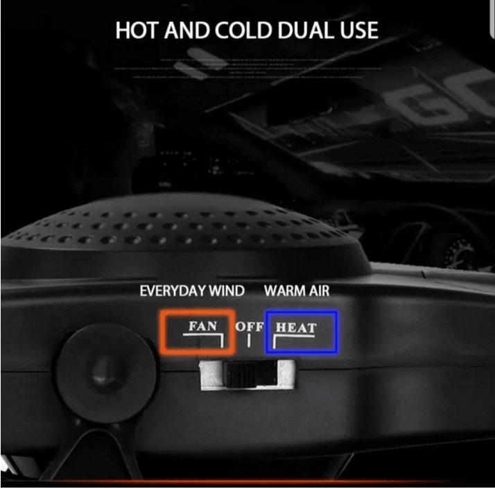 Grejalica za auto 12V 150W 2 u 1 - Slika 5