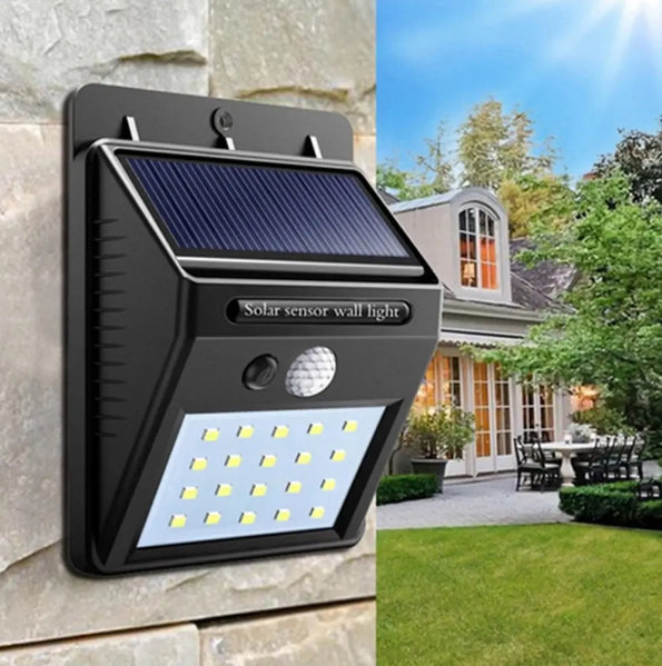 4 Solarna Led Reflektora sa 20 dioda - Slika 2
