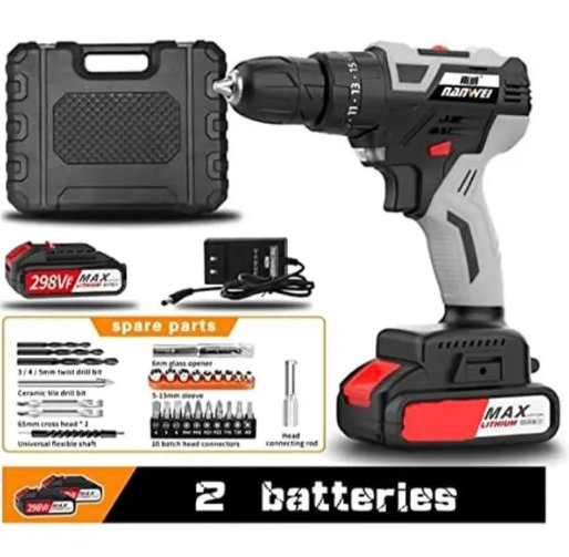 Aku busilica NANWEI 298V set - Slika 4