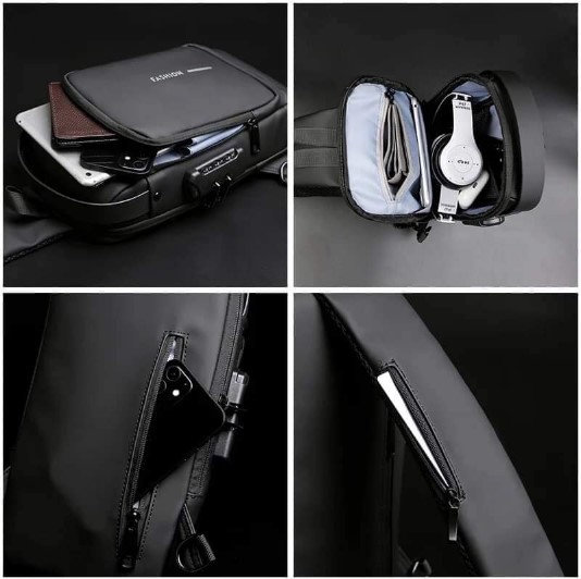 Anti Thief – muška torbica - Slika 6