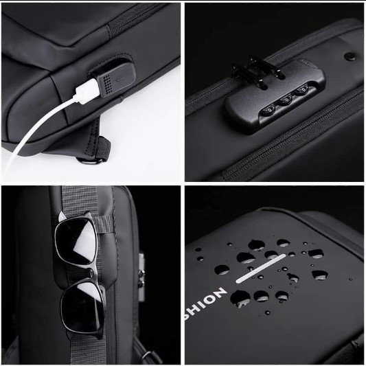 Anti Thief – muška torbica - Slika 7