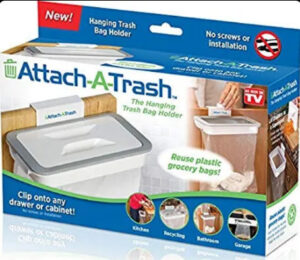 Attach-A-Trash – Višenamenski držač kesa za đubre