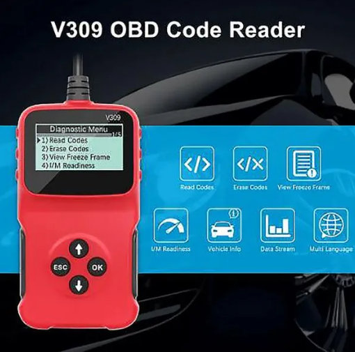 Auto dijagnostika V309 za DTC OBD2 OBDII - Slika 2