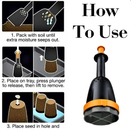 Baštenski alat za pravljenje kocke za rasad - Slika 4