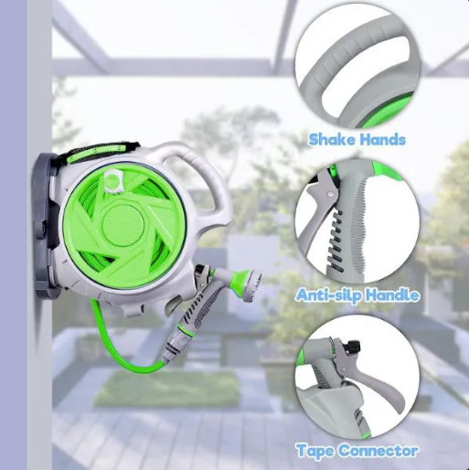 Baštensko crevo sa motalicom i mlaznicom - Slika 6