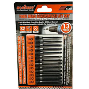 Bit TORX set 13 komada
