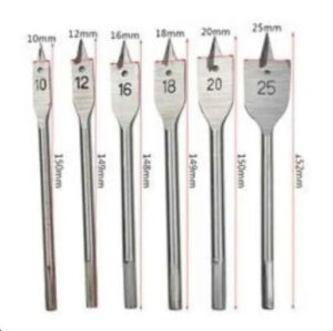 Burgija leptir za drvo 6 kom