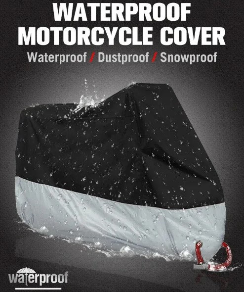 Cerada za motor Anti theft protiv kradje - Slika 2