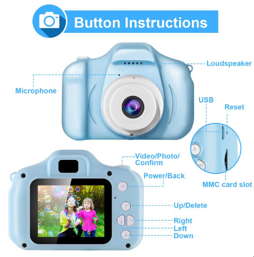 Dečija digitalna kamera/foto aparat - Slika 5