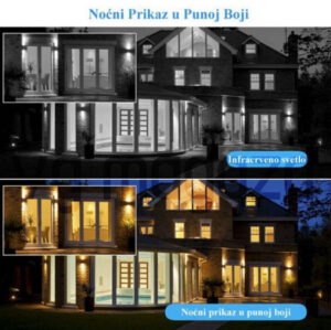 Dual kamera sa AI detekcijom i noćnim senzorom