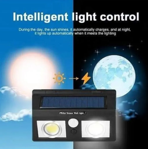 Dupli LED solarni reflektor sa senzorom - Slika 2