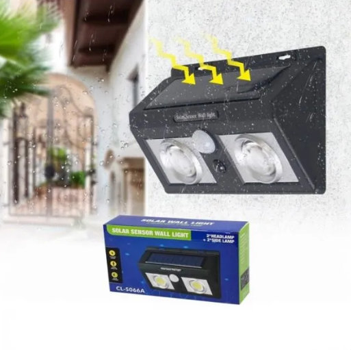 Dupli LED solarni reflektor sa senzorom - Slika 6