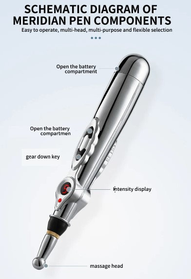 Elektronska olovka za masažu - Slika 6