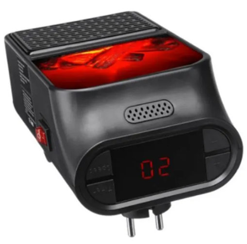 Flame Heater – Ručna grejalica sa efektom plamena sa daljinskim 1000W - Slika 3