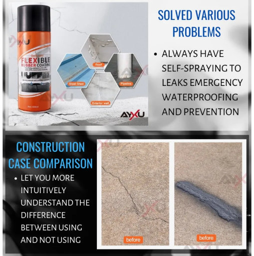 Fleksibilni gumeni sprej-premaz za brzo zaptivanje - Slika 7