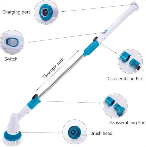 Hurricane Spin Scrubber – Rotirajuća četka - Slika 4