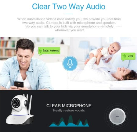 Kucna Smart IP Kamera - Slika 6