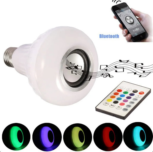 LED Bluetooth Muzička Sijalica-Zvučnik sa daljinskim - Slika 3