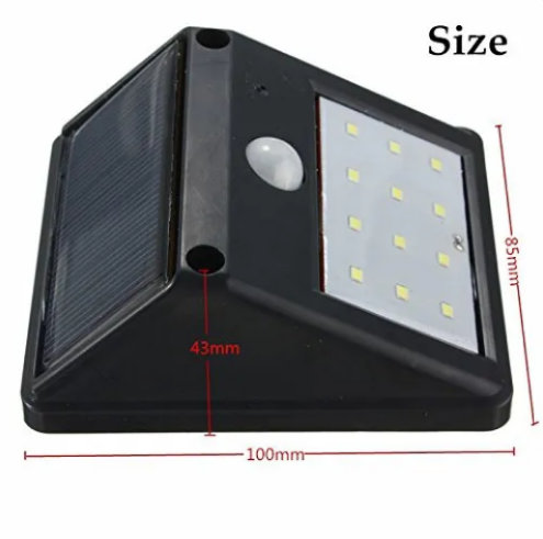 LED Solarni reflektor sa 12 dioda - Slika 3