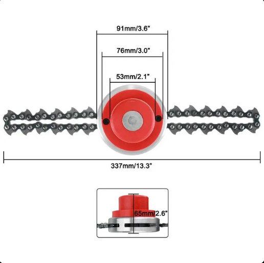 Lancana glava za trimer - Slika 2